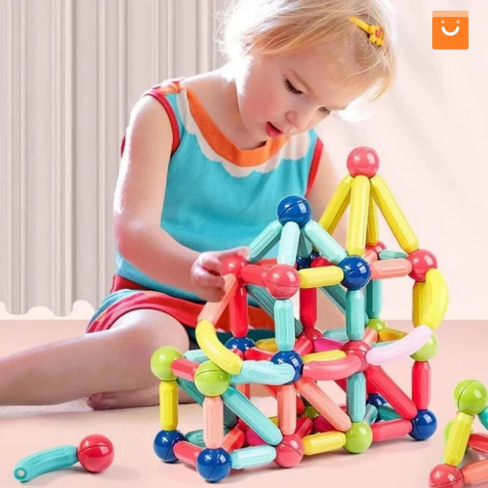 💙Juguete Educativo De 36 piezas magnéticas