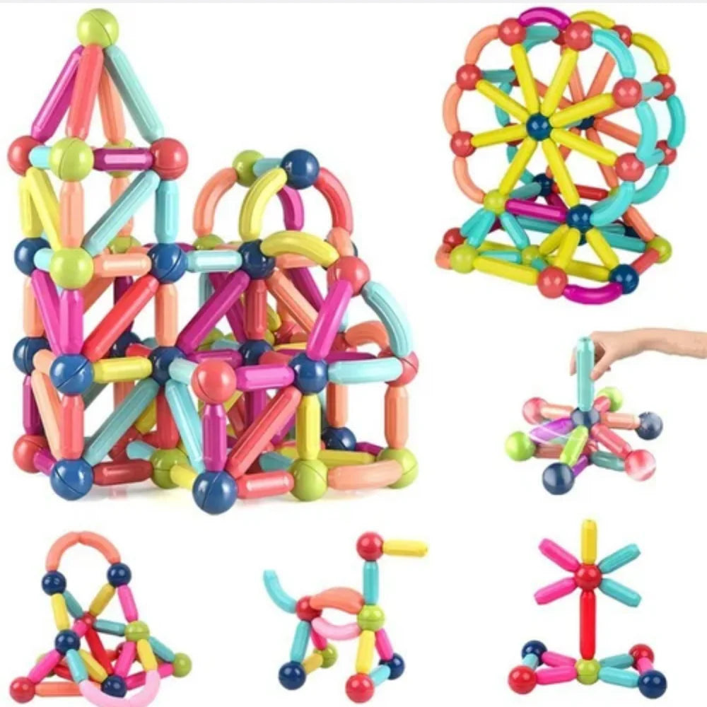 💙Juguete Educativo De 36 piezas magnéticas