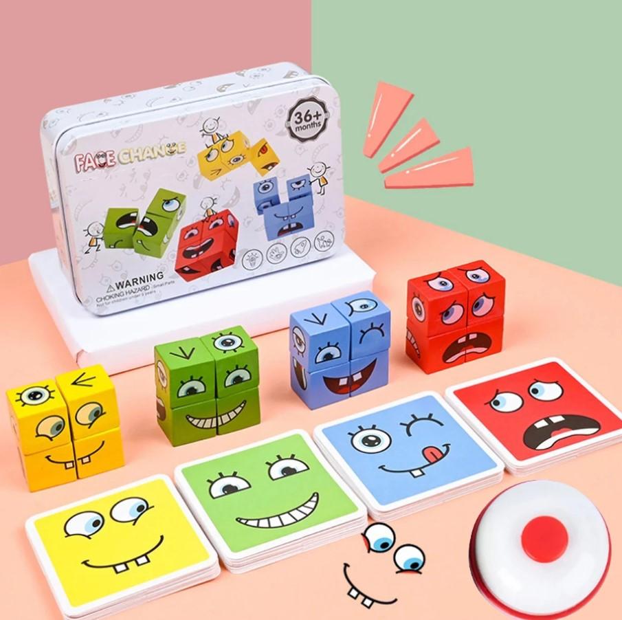 NUEVO JUEGO CUBOS DE EXPRESIONES + CAMPANA